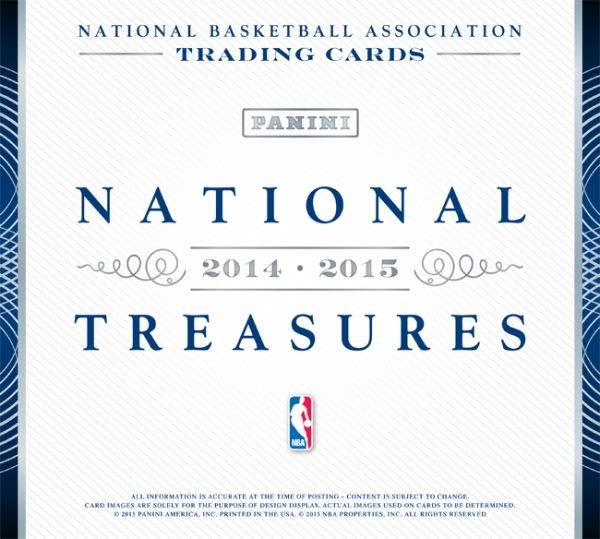 Panini America 2014-15 National Treasures Basketball Main